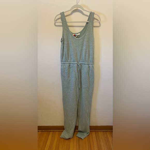 FP Beach Pants - Free People Beach Bicoastal Jumpsuit seafoam mint green size small